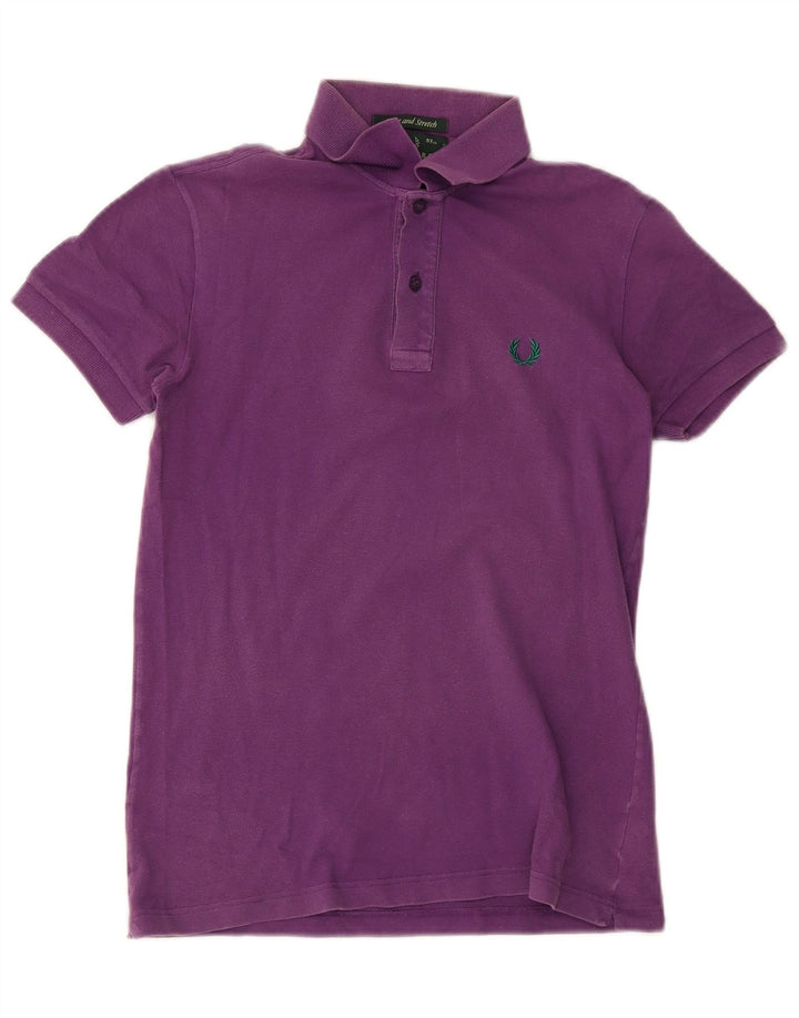 Fred Perry Polo Homme Petit Violet Coton