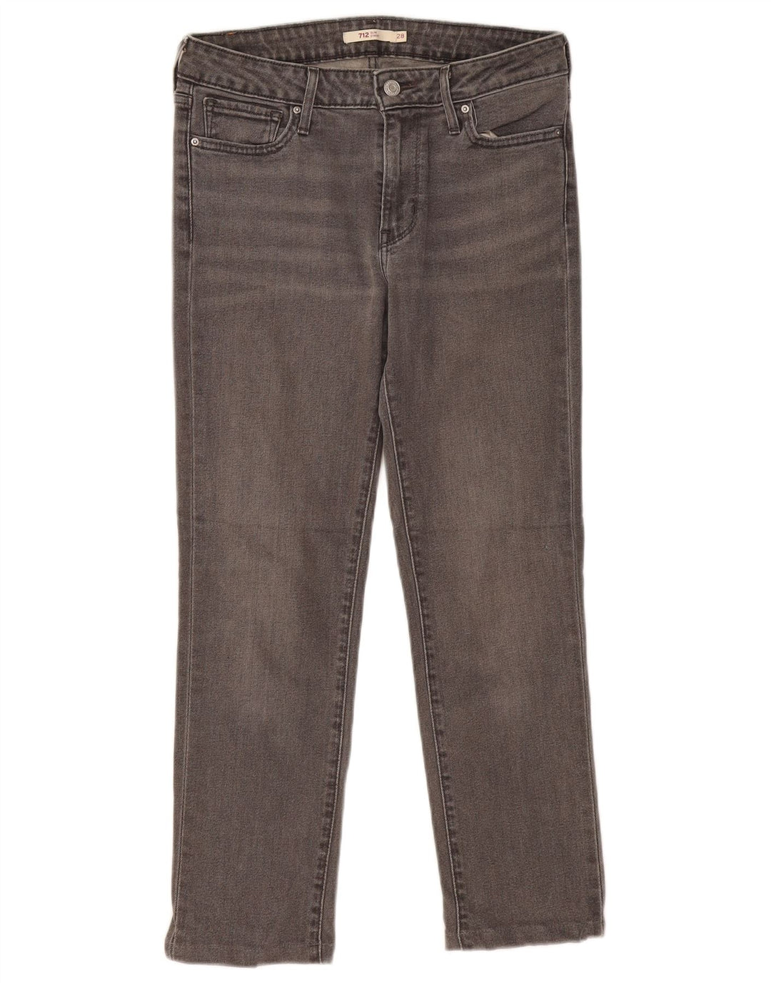 Levi's Jean Slim 712 Femme W28 L26 Gris