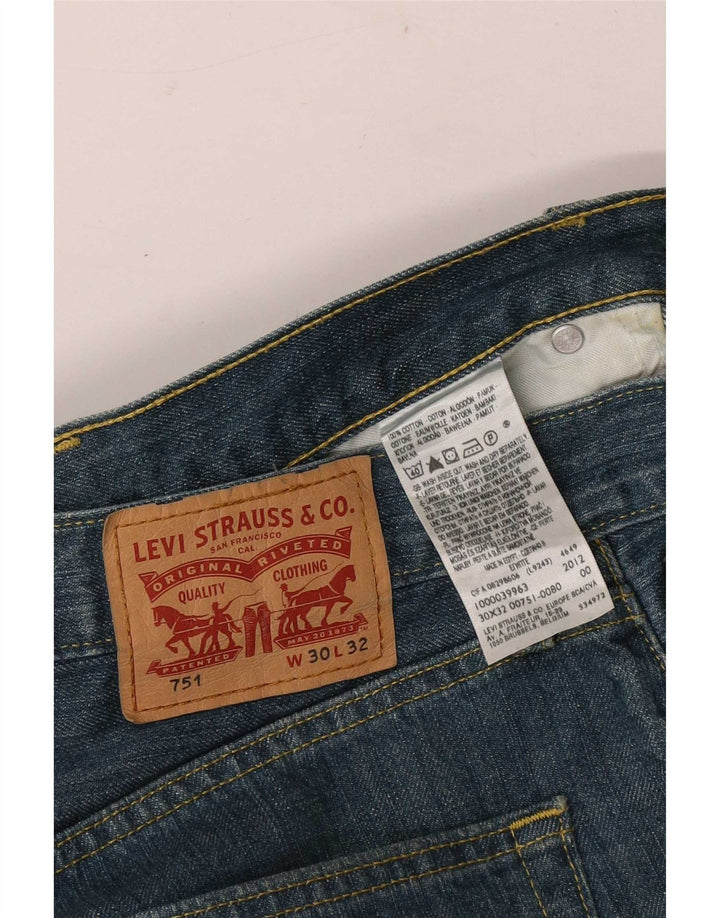 Levi's Jean Droit 751 Homme Bleu W30 L32 Coton