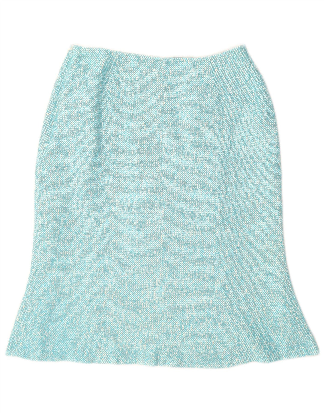 HOBBS Jupe trompette pour femme UK 14 Medium W28 Bleu Coton