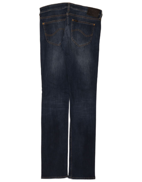 Lee Jean Slim Lynn Narrow Femme W31 L33 Bleu Marine Coton
