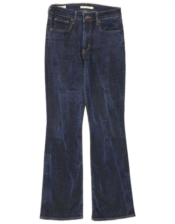 Levi's Jean Bootcut Taille Haute 725 Femme W29 L30 Bleu Marine Lyocell