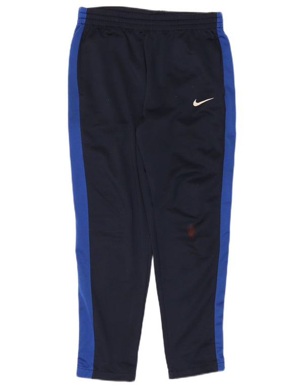Nike Pantalon de survêtement pour garçon 13-14 ans XL Bleu marine Colourblock Sports