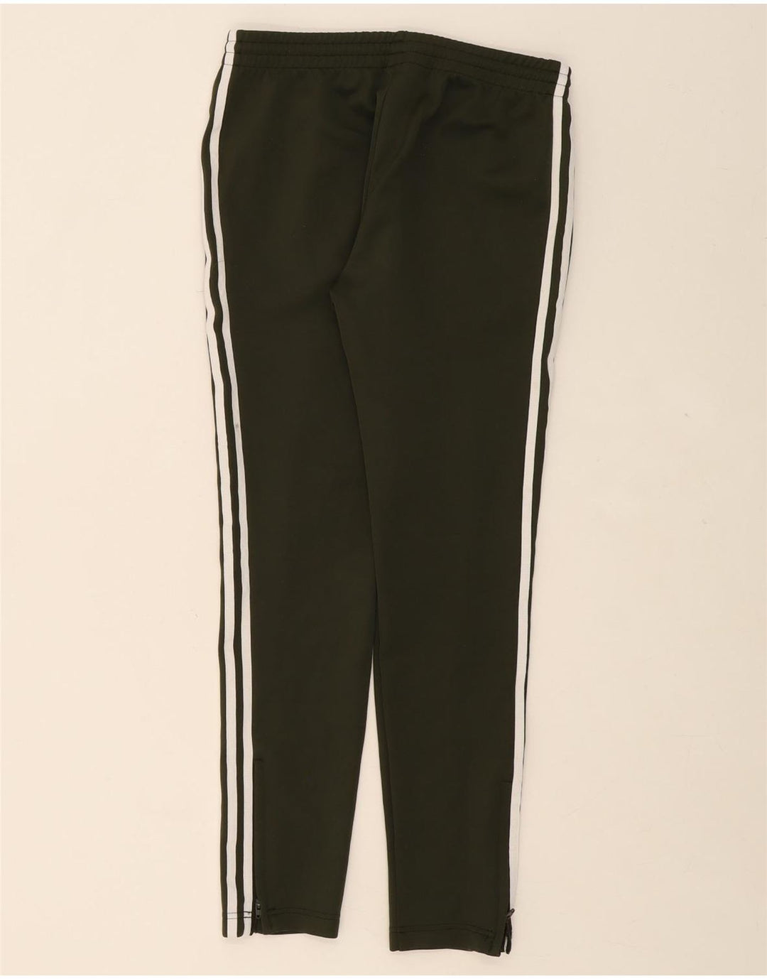 ADIDAS Womens Tracksuit Trousers UK 10 Small  Khaki Polyester Vintage Adidas and Second-Hand Adidas from Messina Hembry 