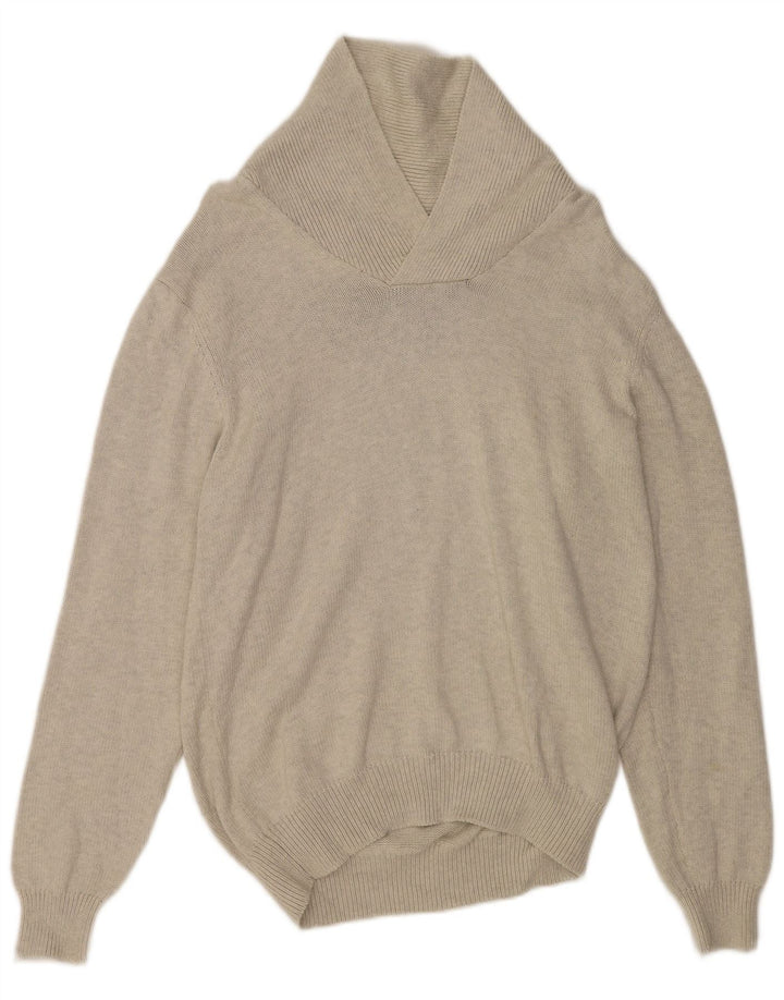 MARKS & SPENCER Pull à col châle pour homme UK 41/43 Large Gris