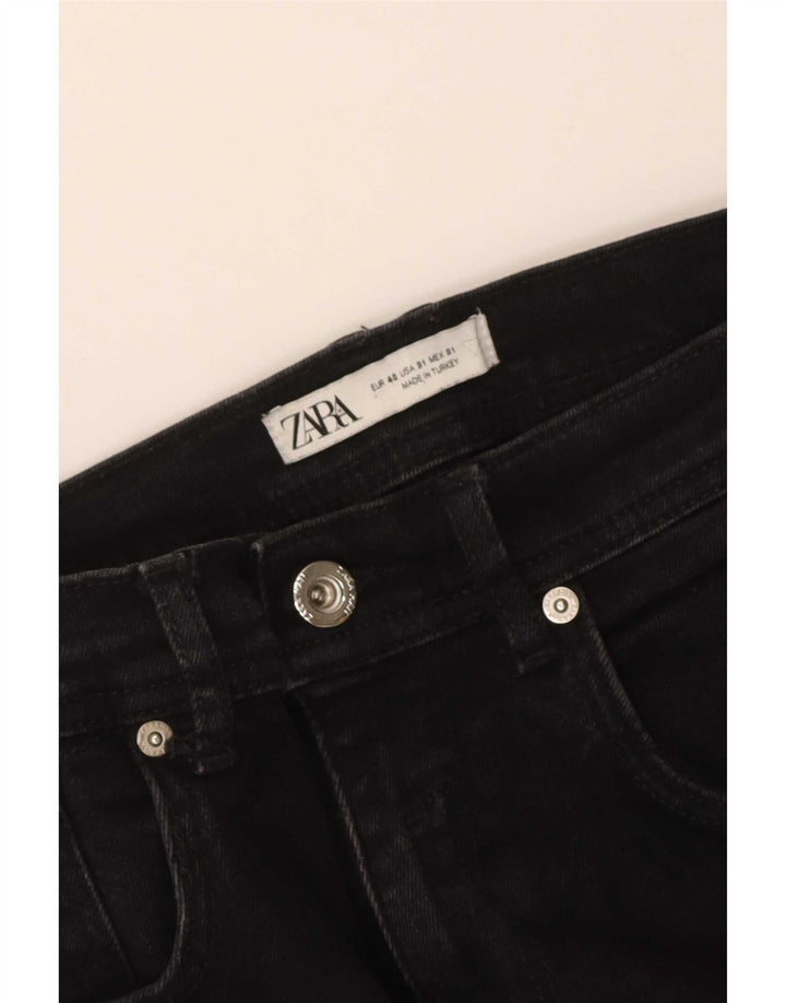 Zara Jean court pour homme EU 40 Medium W31 L25 Noir
