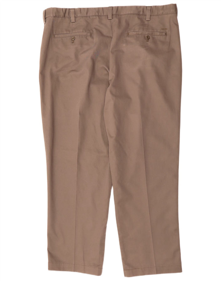 IZOD Pantalon Chino Homme W46 L32 Beige Coton