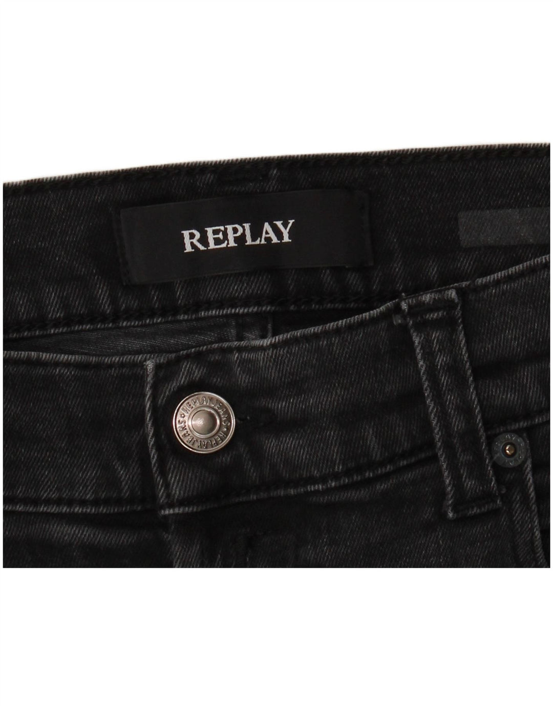 Replay Jean droit femme W32 L28 gris
