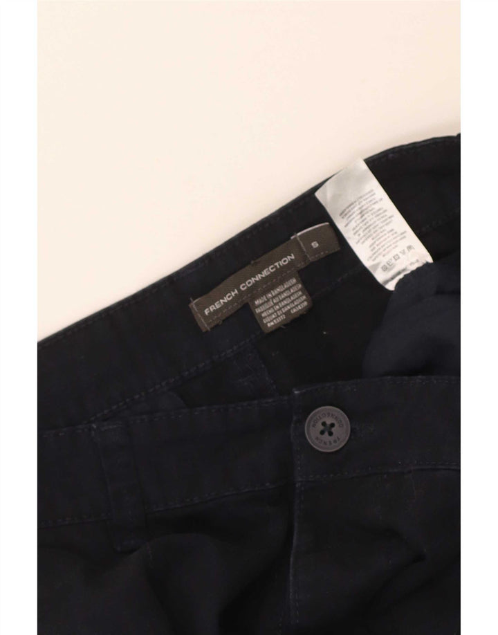 French Connection Pantalon cargo droit pour homme Small W32 L30 Bleu marine