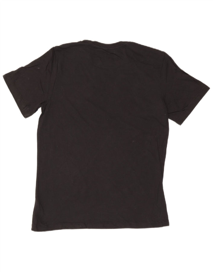 Nike T-shirt graphique pour homme en coton noir moyen