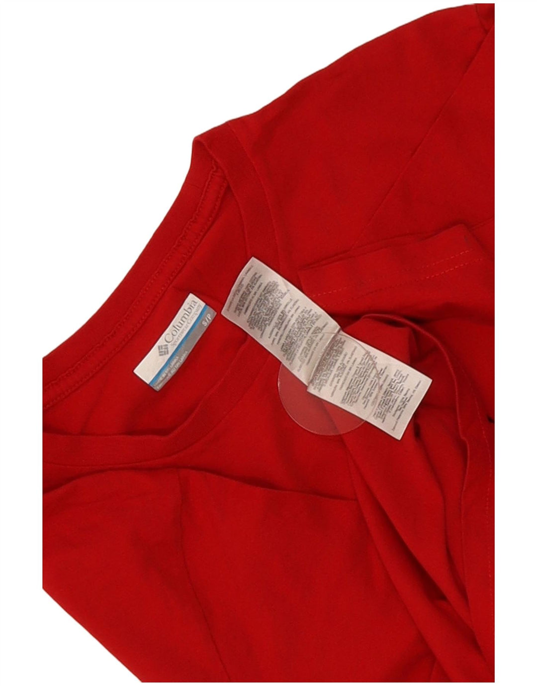 Columbia T-Shirt Graphique Homme Petit Rouge Coton
