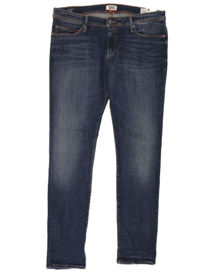 TOMMY HILFIGER Jean Skinny Stanton Homme W38 L34 Bleu Coton