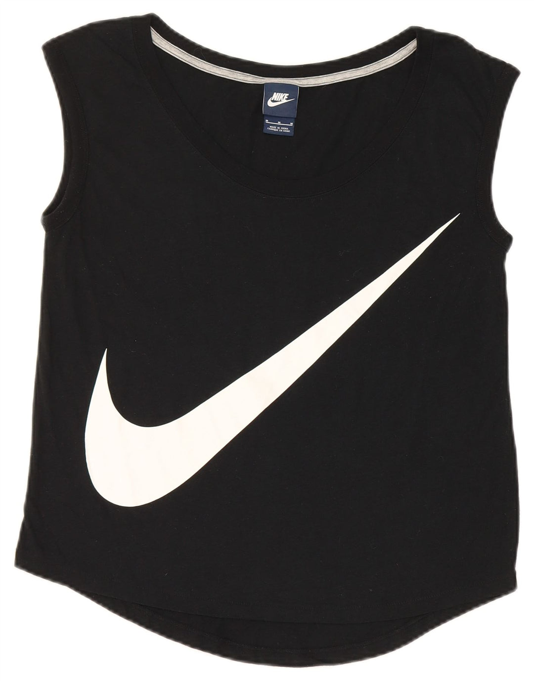 Nike Débardeur graphique pour homme UK 12 Noir moyen