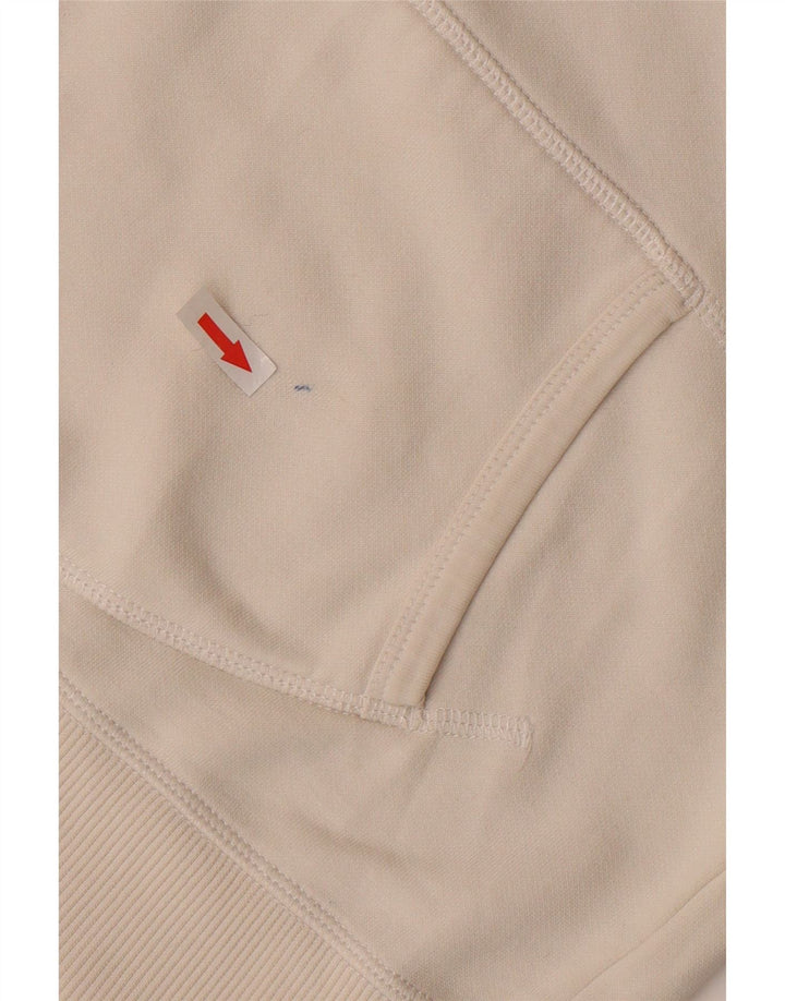 Puma Pull à capuche graphique pour femme UK 12 Blanc moyen