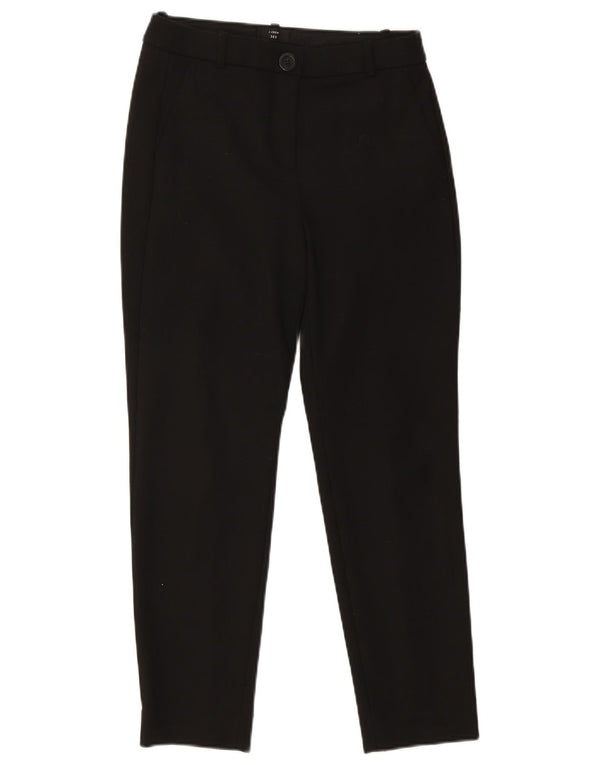 J. Crew Pantalon chino taille haute Cameron pour femme US 6 Medium W30 L27 Noir