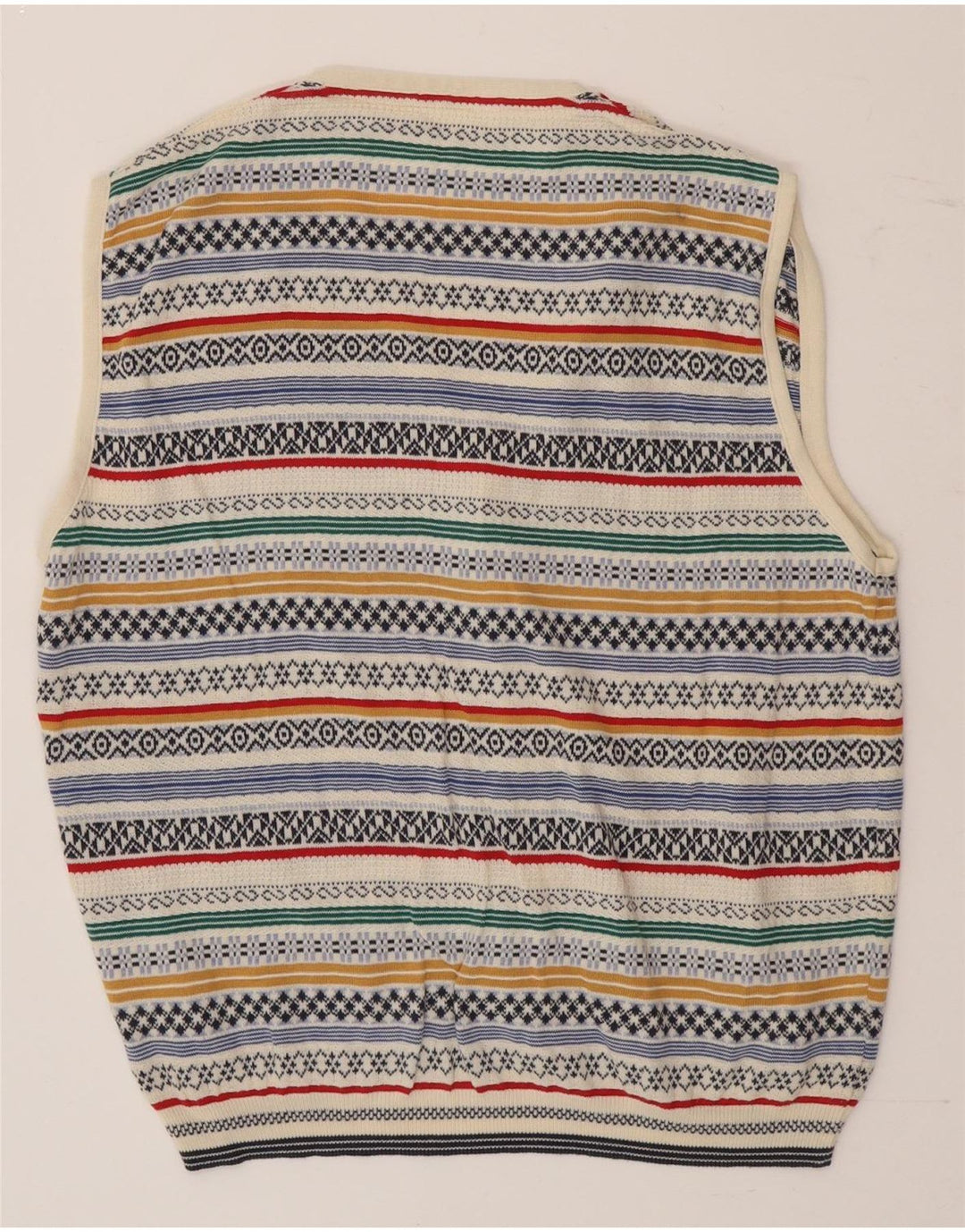 Gabriella Frattini Pull Cardigan Homme Moyen Multicolore Fair Isle