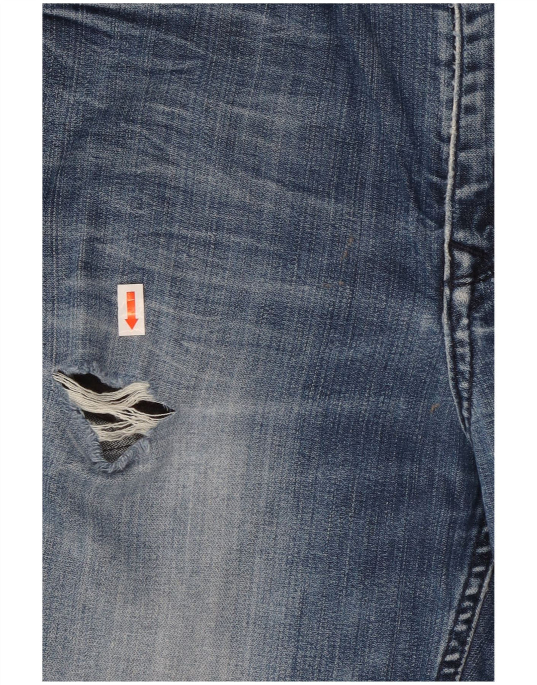 Calvin Klein Jean bootcut effet vieilli W33 L29 en coton bleu pour femme