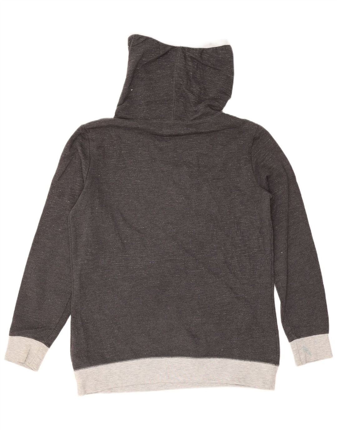 Converse Sweat-shirt graphique pour femme UK 10 Small Gris Colorblock