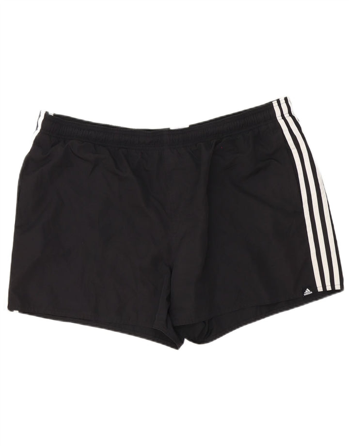 Adidas Short de sport pour homme 2XL Noir Polyester