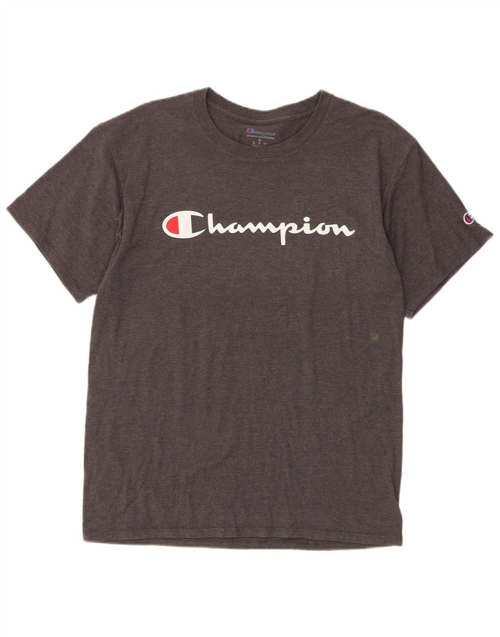 Champion T-Shirt Graphique Homme Gris Moyen