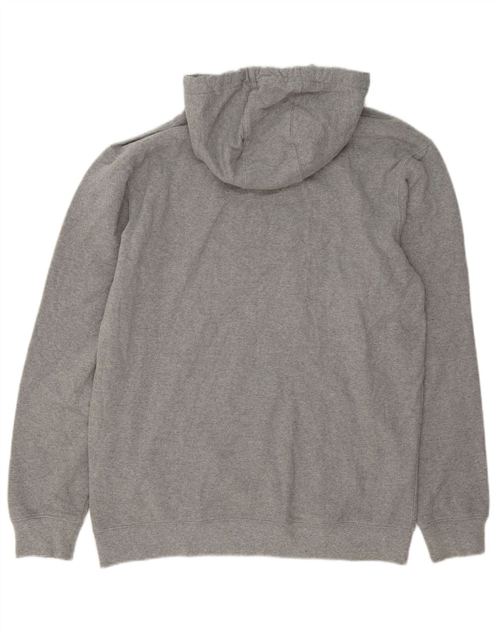 Vans Pull à capuche graphique pour hommes, grand coton gris
