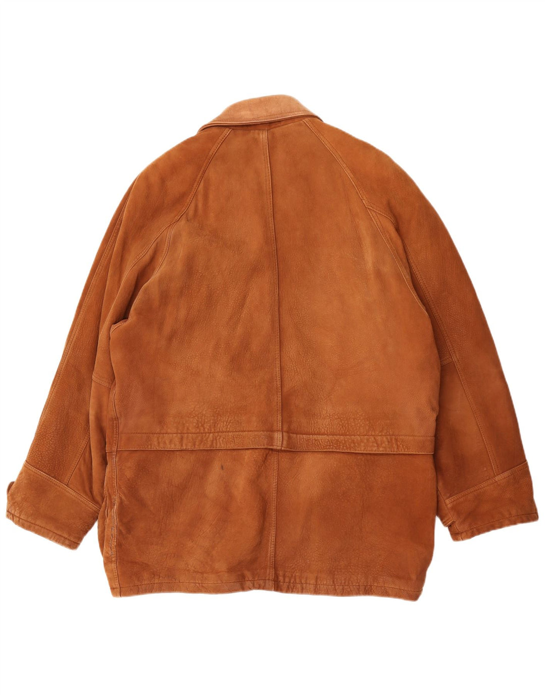 Essebi Veste en cuir pour homme UK 40 Grand cuir marron