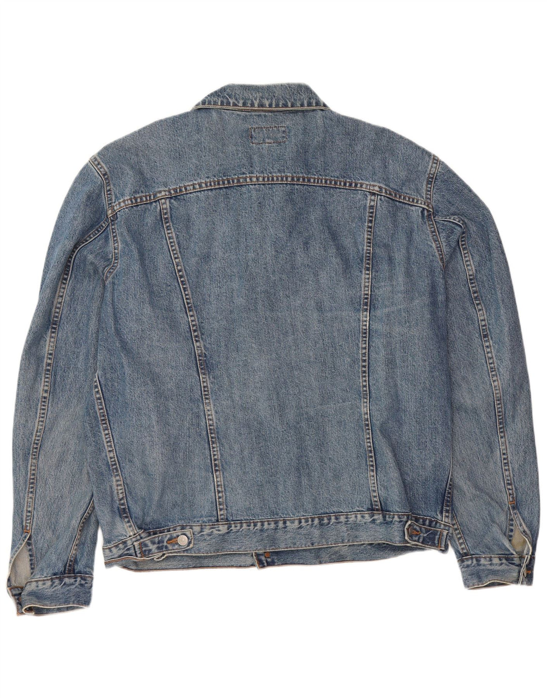 Carrera Veste en Jean Homme UK 44 2XL Bleu Coton