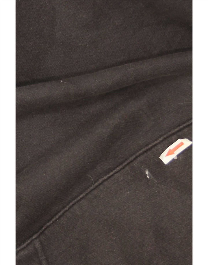 Nike Pull à capuche pour homme en coton noir moyen