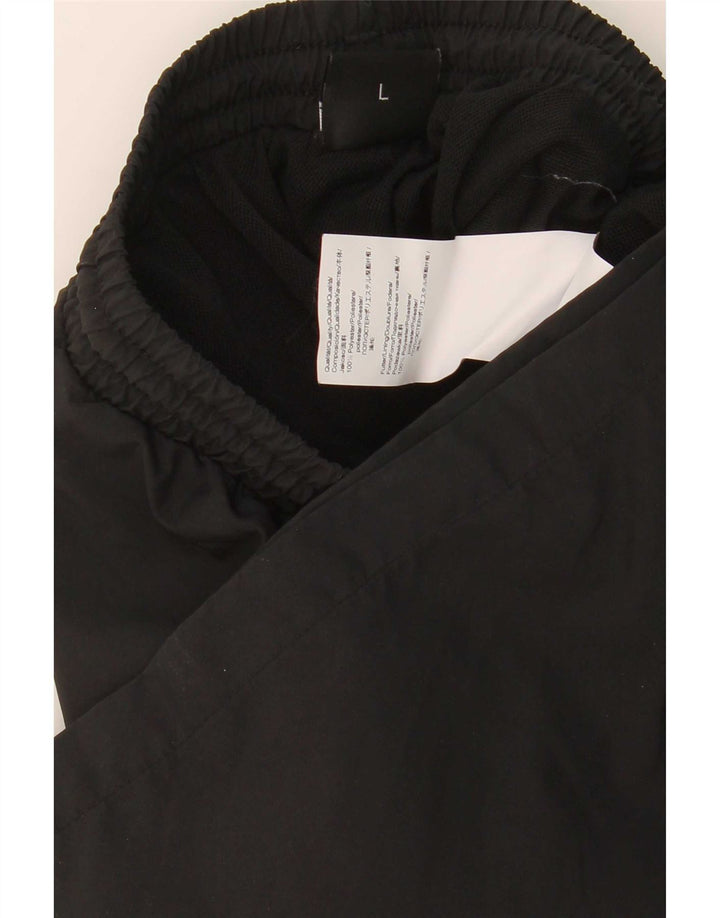 Hugo Boss Short de sport pour hommes, grand, noir, polyester