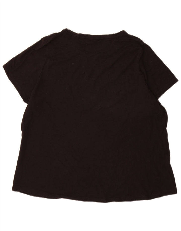 Puma T-shirt graphique pour femme UK 20 2XL Noir