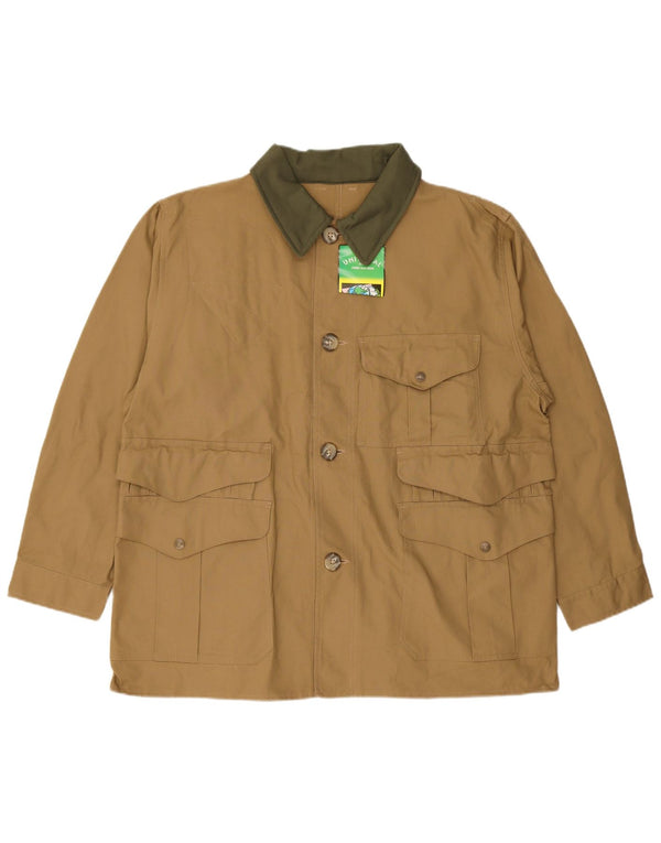 veste utilitaire homme vintage IT 54 2XL Coton Kaki