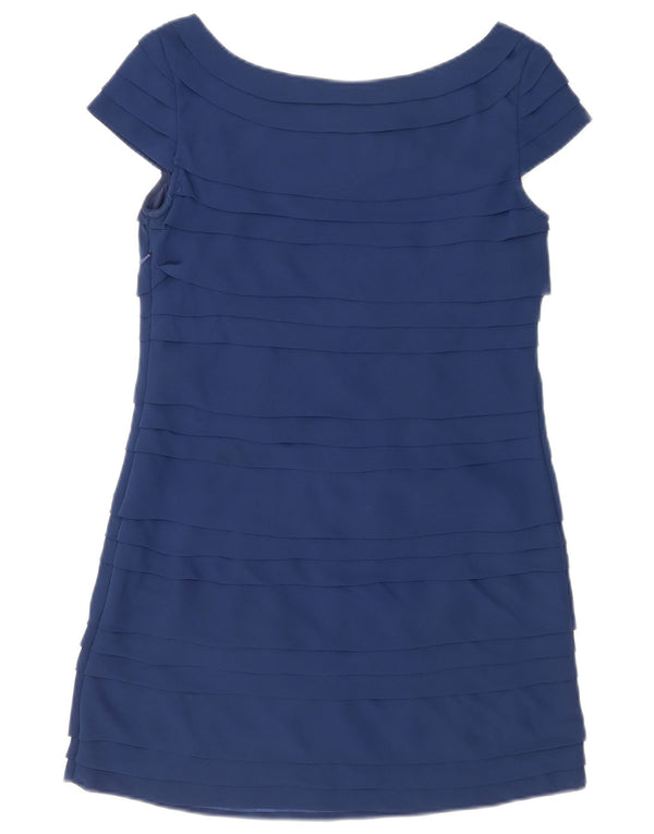 French Connection Robe fourreau pour femme UK 10 Petit Bleu Polyester
