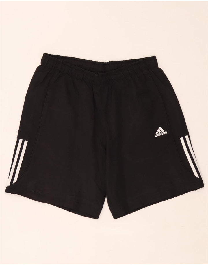 Adidas Short de sport Climalite pour homme, grand, noir, polyester