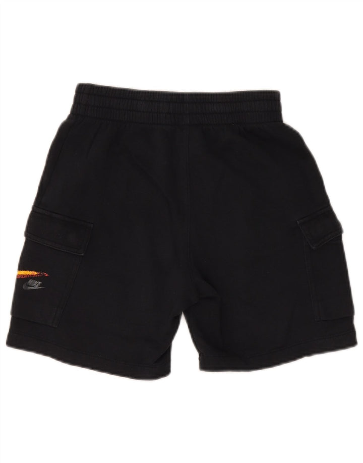 NIKE Short de sport garçon 10-11 ans coton noir moyen