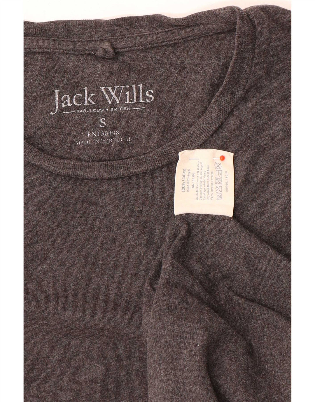 Jack Wills T-Shirt Homme Petit Gris Coton