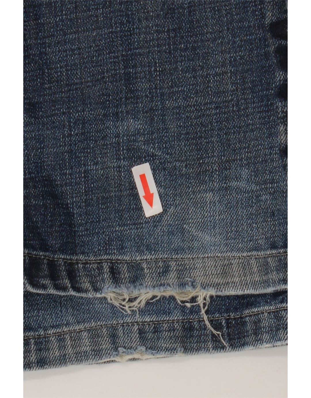 Springfield Jean droit graphique homme W28 L30 bleu coton