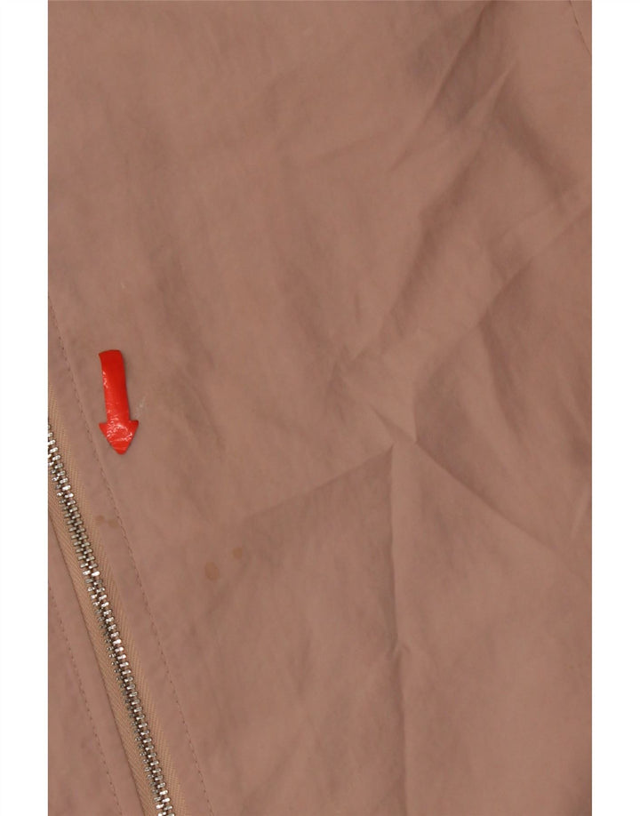 Zara Veste bomber surdimensionnée pour femme UK 6 XS Rose Polyester