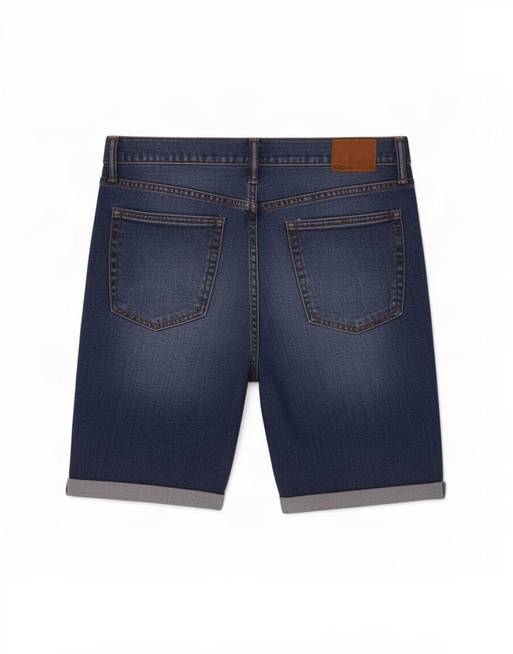Gap Short En Jean Femme W32 Large Bleu Coton