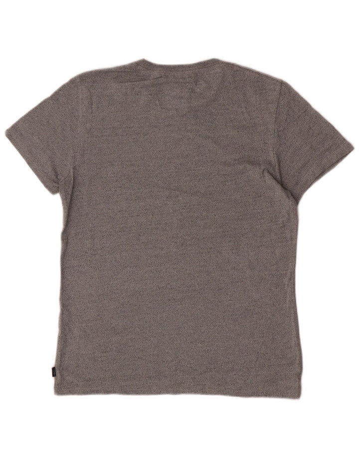 Superdry T-Shirt Graphique Homme Grand Gris Coton