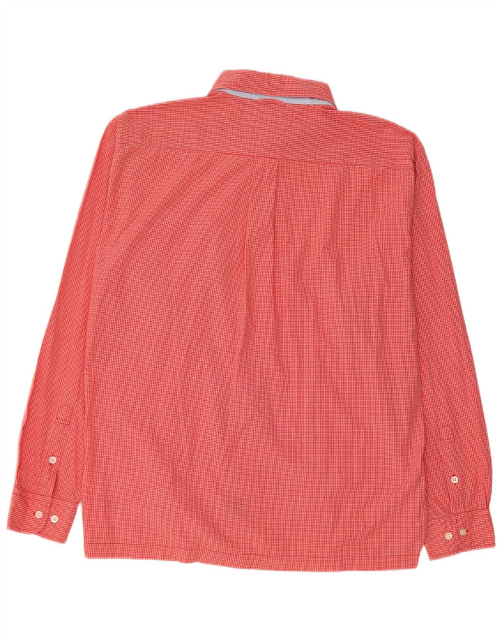 Tommy Hilfiger Chemise Homme XL Rouge Vichy Coton
