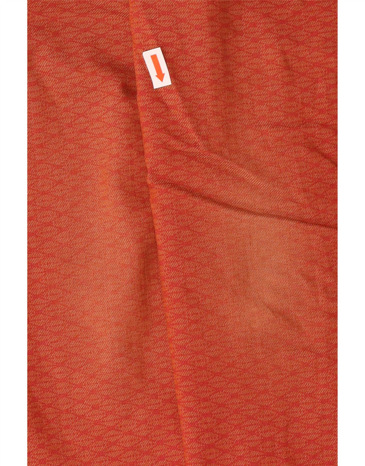 Prana Jean droit pour femme US 4 Small W27 L31 en coton à carreaux orange