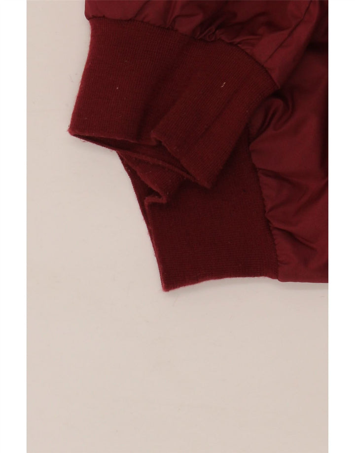 Nike Veste de Pluie à Capuche Garçon 10-11 Ans Polyester Colorblock Rouge Moyen