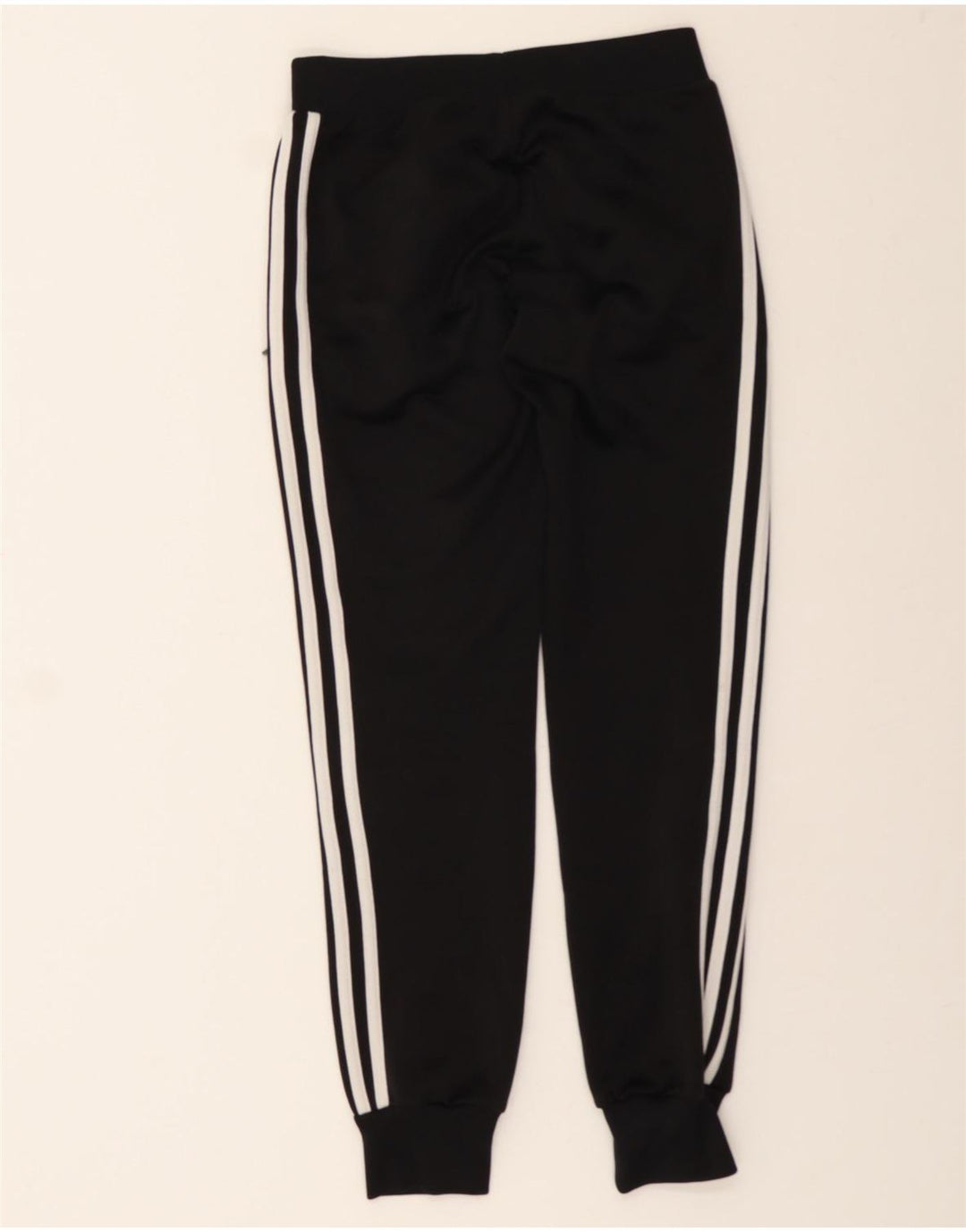 ADIDAS Womens Tracksuit Trousers Joggers UK 8 Small  Black Polyester Vintage Adidas and Second-Hand Adidas from Messina Hembry 