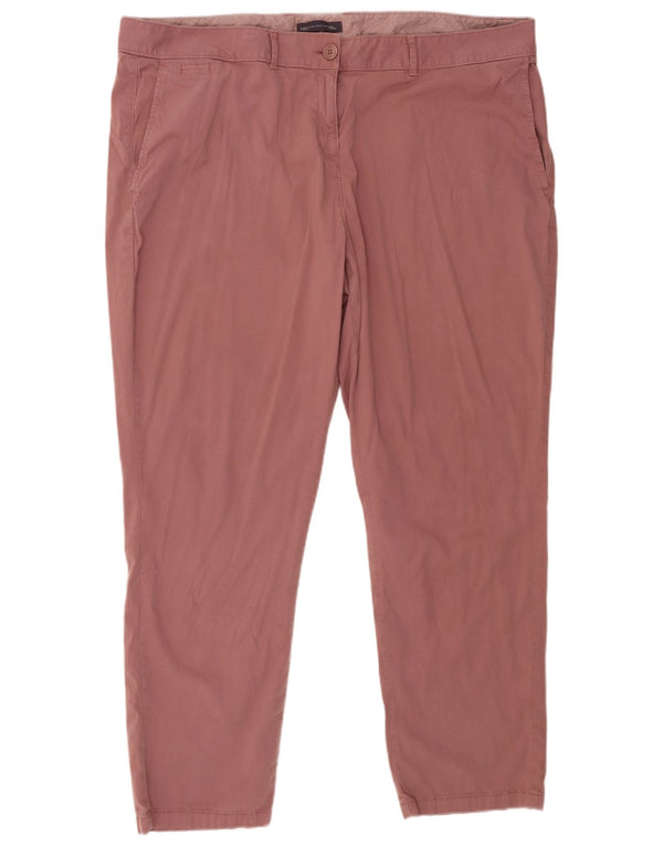 Marks & Spencer Pantalon chino skinny pour femme UK 22 3XL W42 L29 Violet