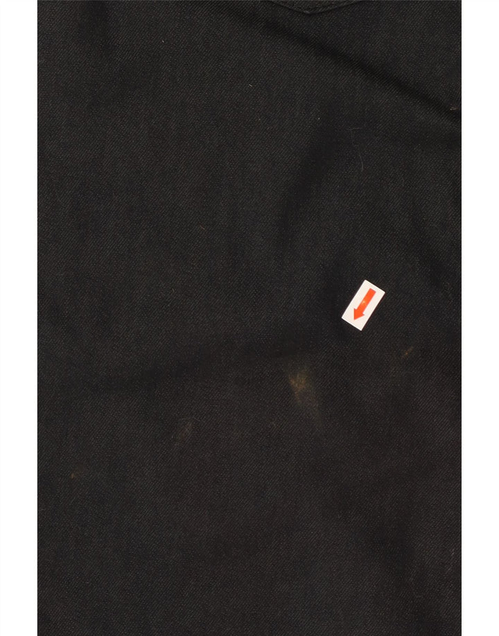 TRUSSARDI Jean Droit Homme W36 L33 Noir Coton