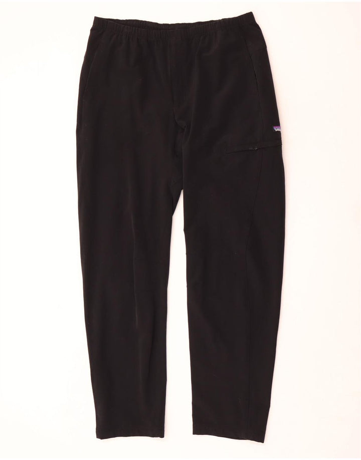 Patagonia Pantalon Cargo Droit Homme Moyen W32 L32 Nylon Noir