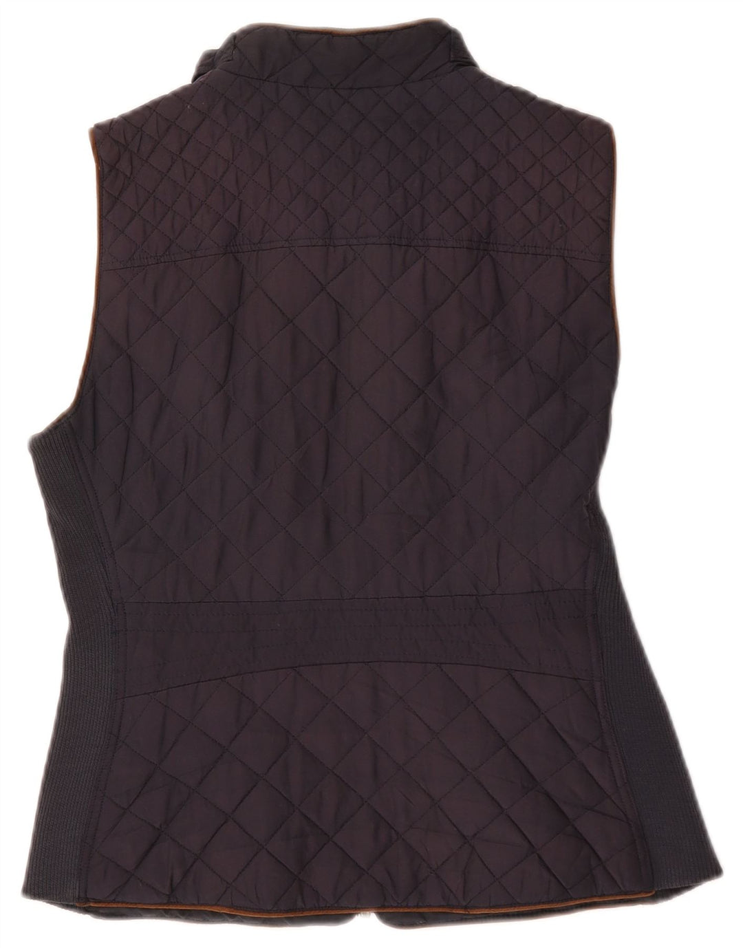 Zara Gilet matelassé pour femme UK 14 Large Bleu marine