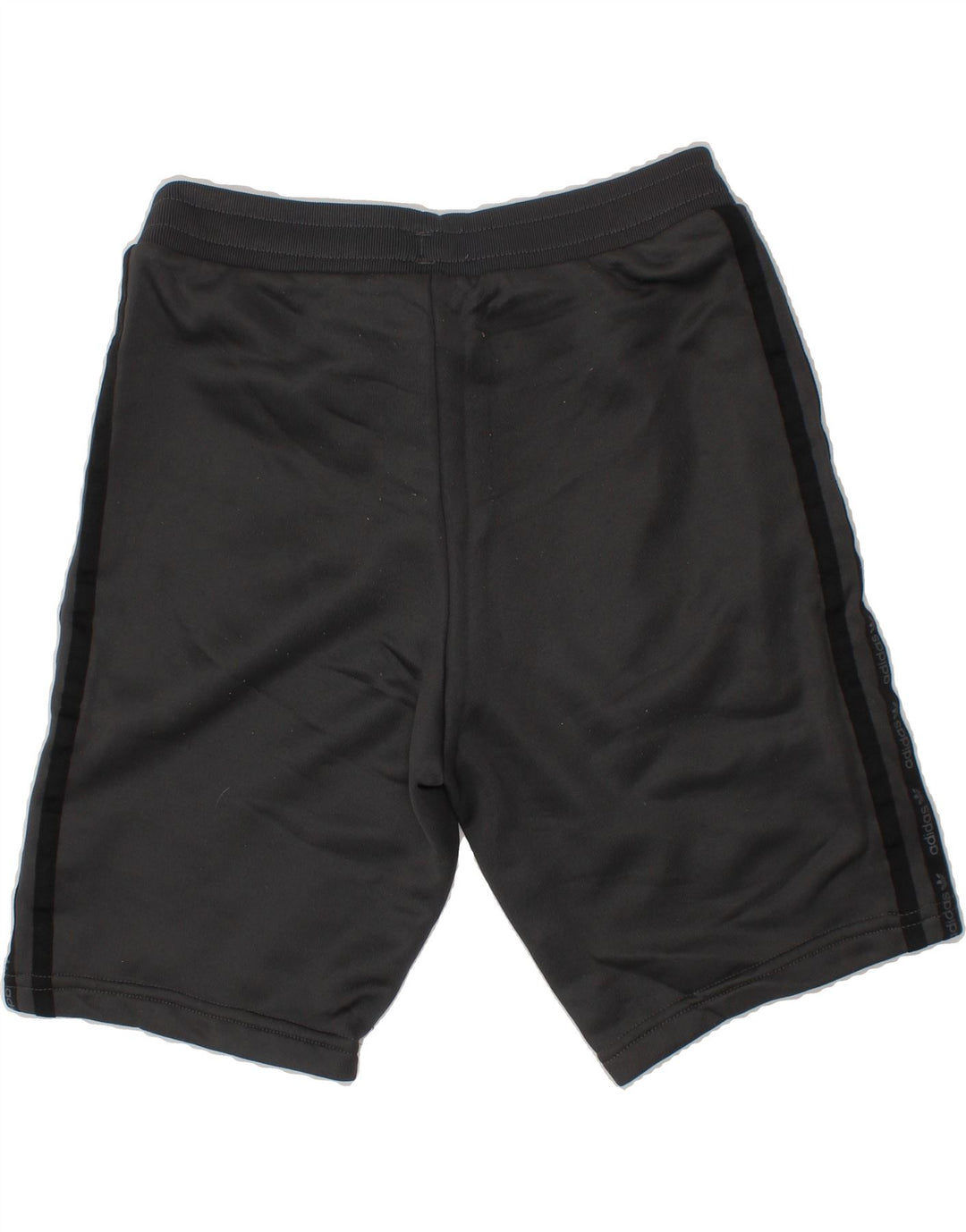 ADIDAS Boys Graphic Sport Shorts 9-10 Years  Grey Polyester Vintage Adidas and Second-Hand Adidas from Messina Hembry 