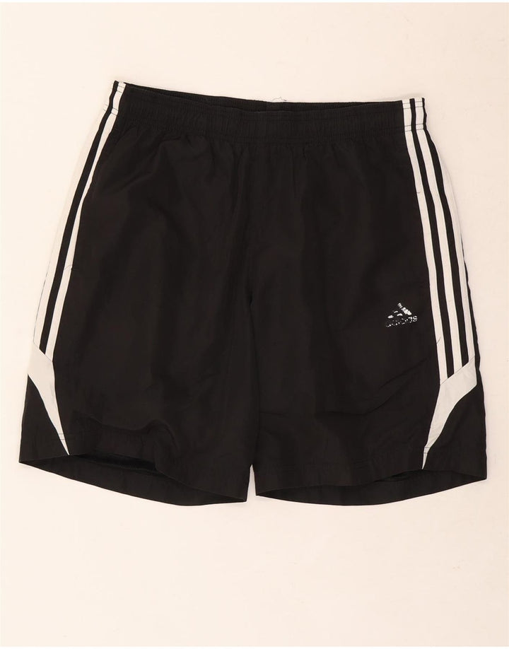 Adidas Short de sport pour homme en polyester noir moyen