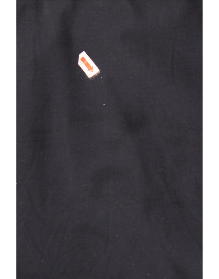 VINTAGE Veste coupe-vent homme UK 44 2XL Bleu Marine Coton